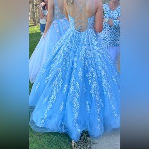 This beautiful prom dress